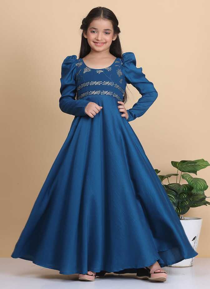 Ethnic fashion online - Party Wear kids Kids Girls Indo Western