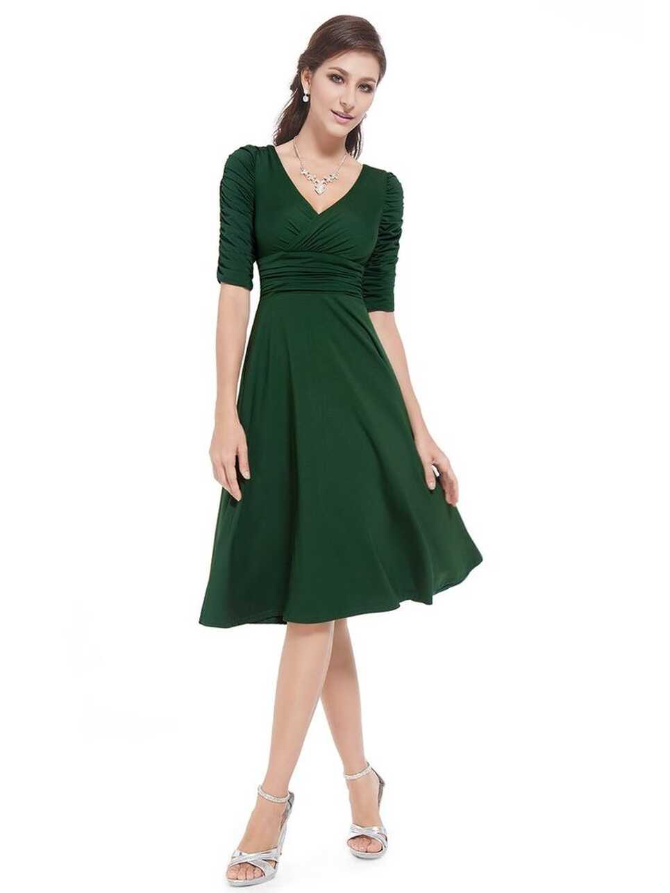 Ever-Pretty HE03632GR18, Green, 16US, Wedding Guest Dresses Plus ...