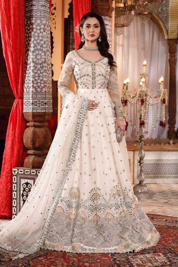 FW- Maria B Mbroidered – BD 2502 Custom Stitched Woman Wedding ...