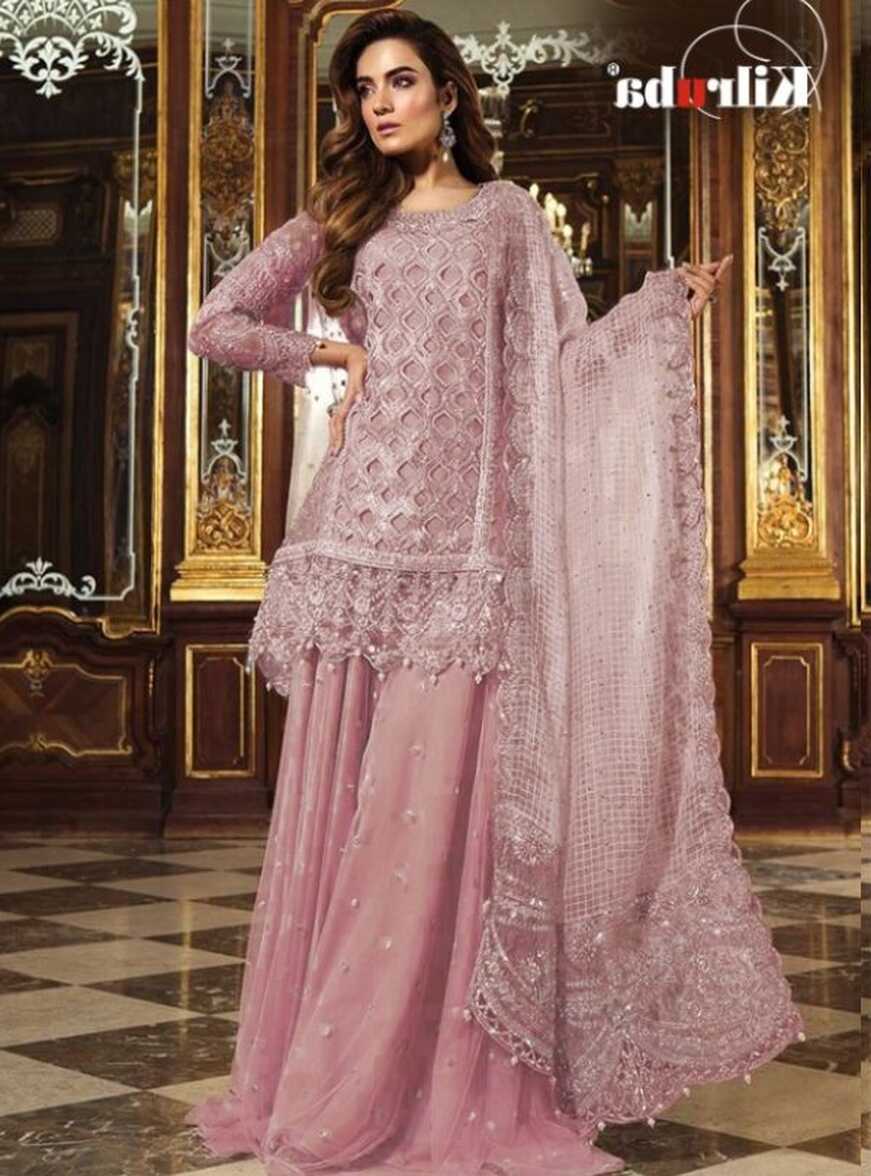 Fabulous Pakistani Trendy Wedding Wear Suit | Latest Kurti Designs