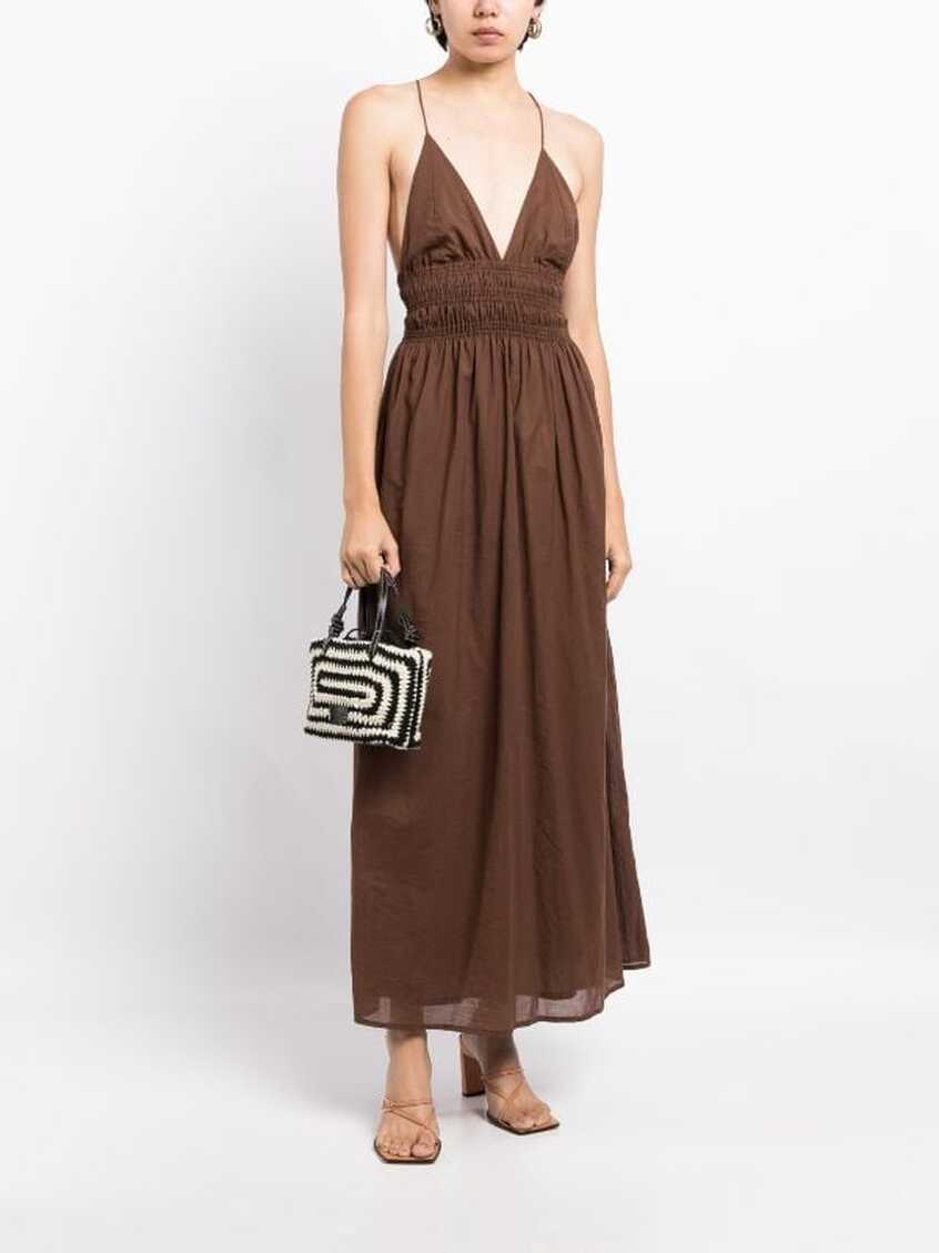 Faithfull The Brand Bisetta V-neck Sleeveless Maxi Dress - Farfetch