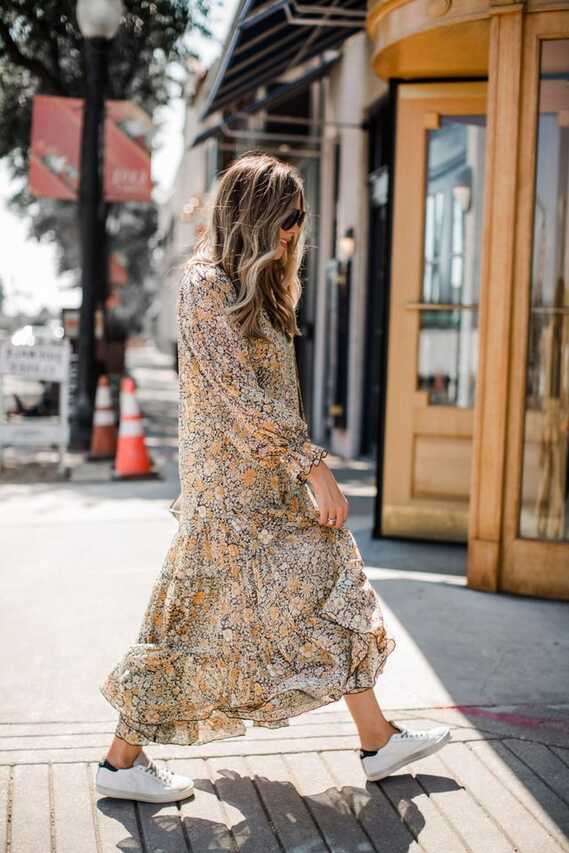 Fall Shopping: 10 Maxi Dresses to Pair with Sneakers (The Teacher ...