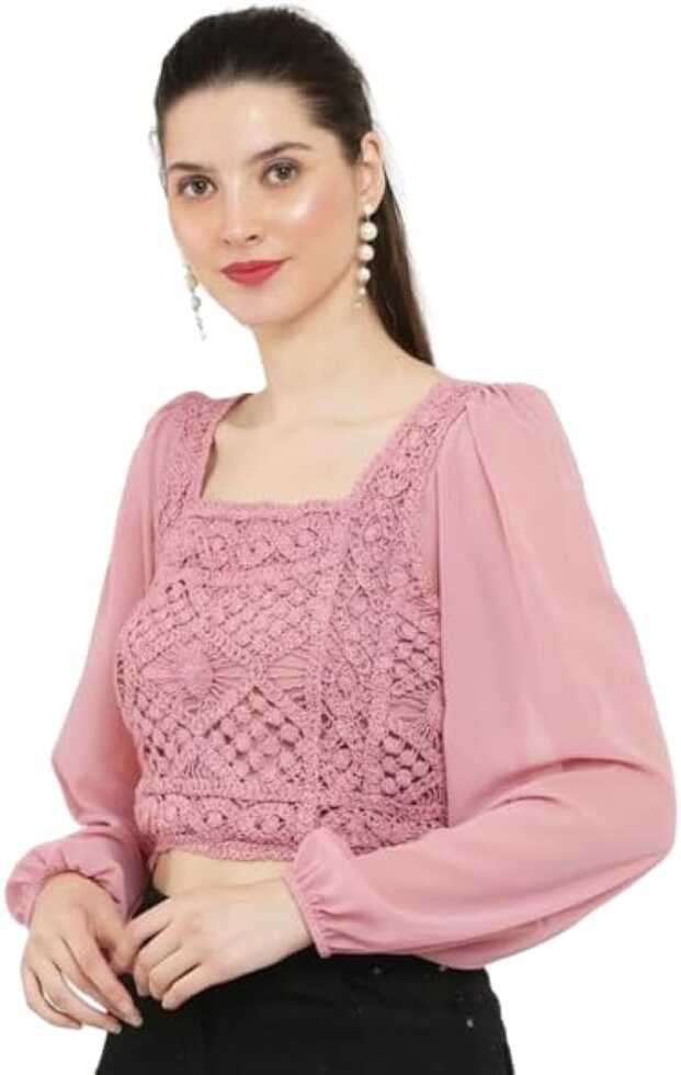 Fancy Georgette Top for Women and Girls Top for Girls and Women ...