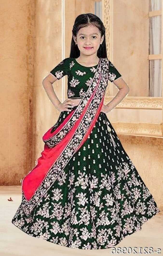 Fancy Girls Lehenga Choli - 10-11 Years at Rs 419/piece | Kids ...