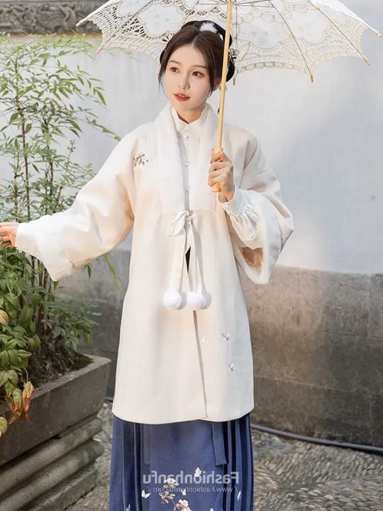 Fashion Hanfu Chinese Modern Hanfu Dress Female Winter - Fashion Hanfu