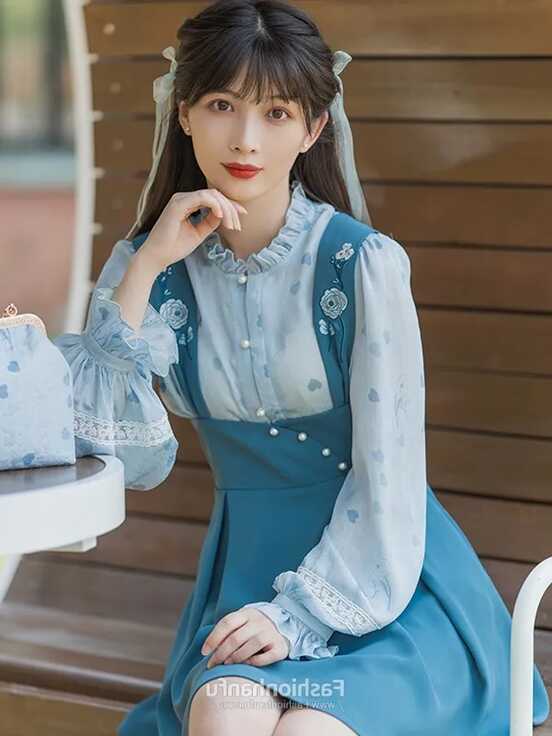 Fashion Hanfu Chinese Style Casual Summer Dress Short Blouse Skirt ...