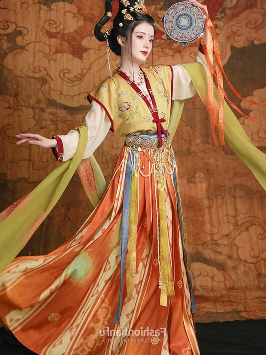 Fashion Hanfu Chinese Traditional Dress Tang Dynasty Clothing ...