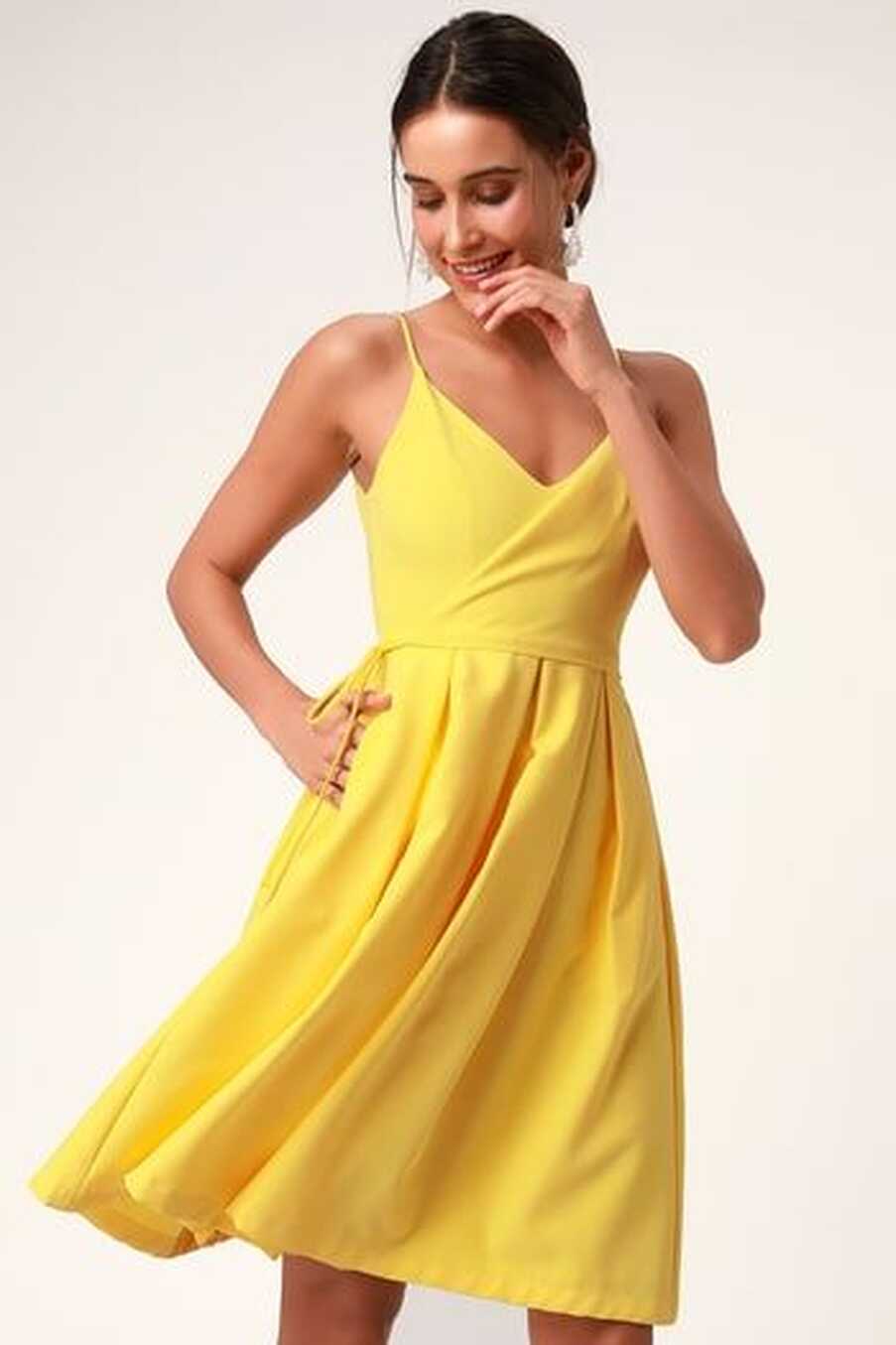 Find a Trendy Women&#39;s Yellow Dress to Light Up a Room | Affordable ...