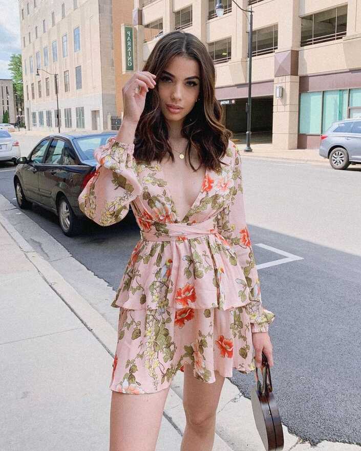 Floral Dress Outfit - Summer Outfit Ideas