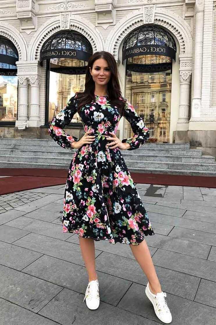 Floral Dress Outfit Ideas for Spring