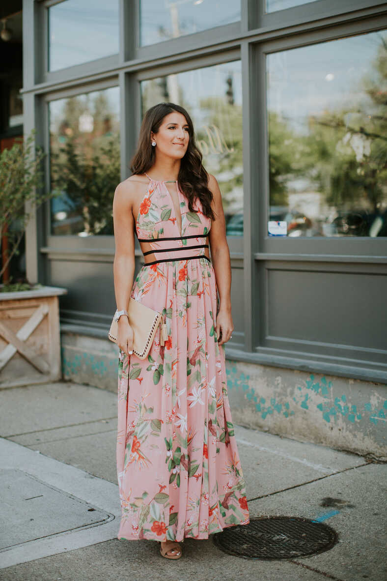 Floral Maxi Dress | A Southern Drawl