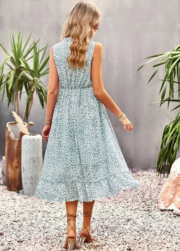 Floral Ruffle Dress – 405 Loft