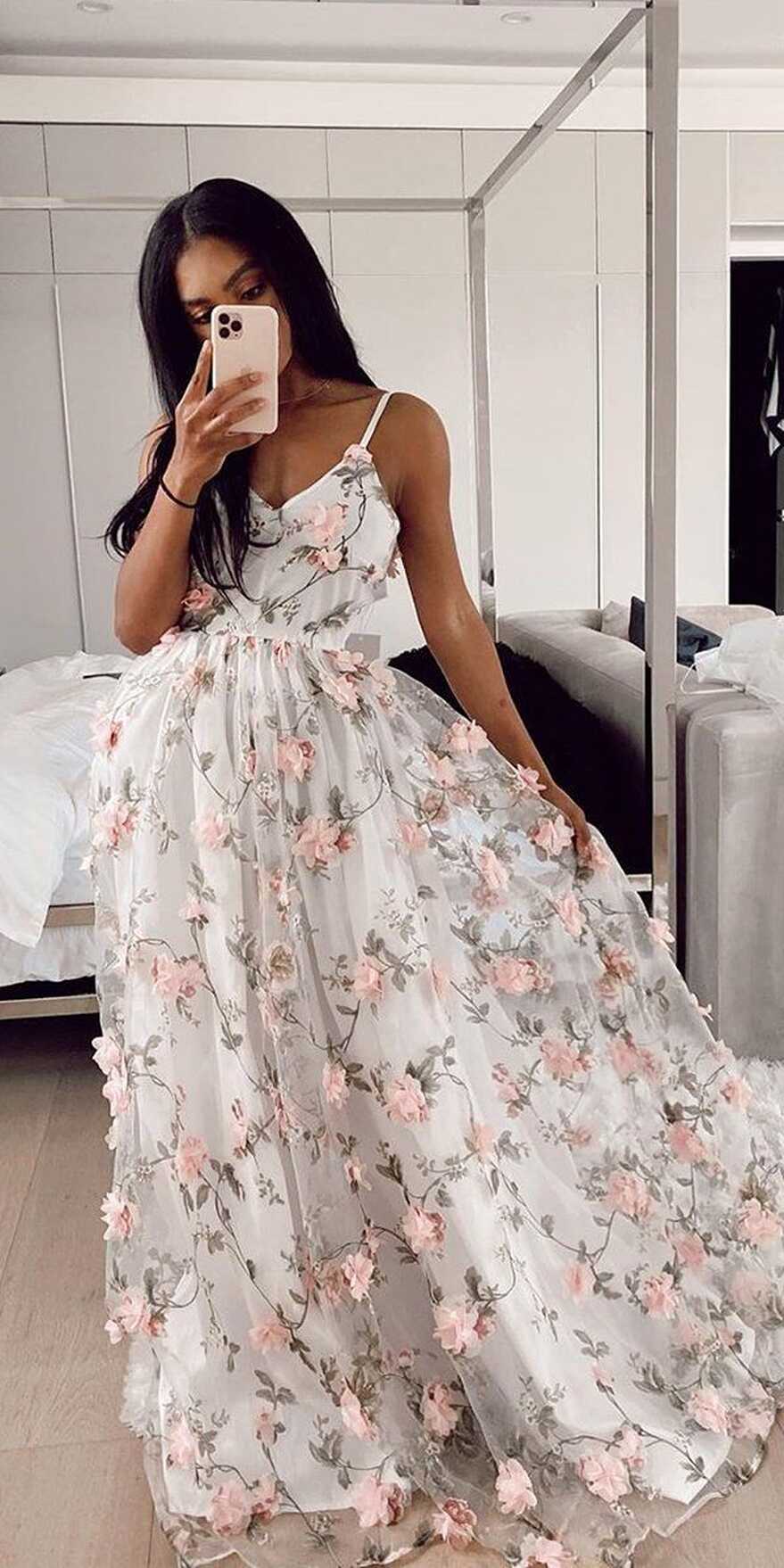 Floral Wedding Dresses: 42 Magical Looks + Faqs