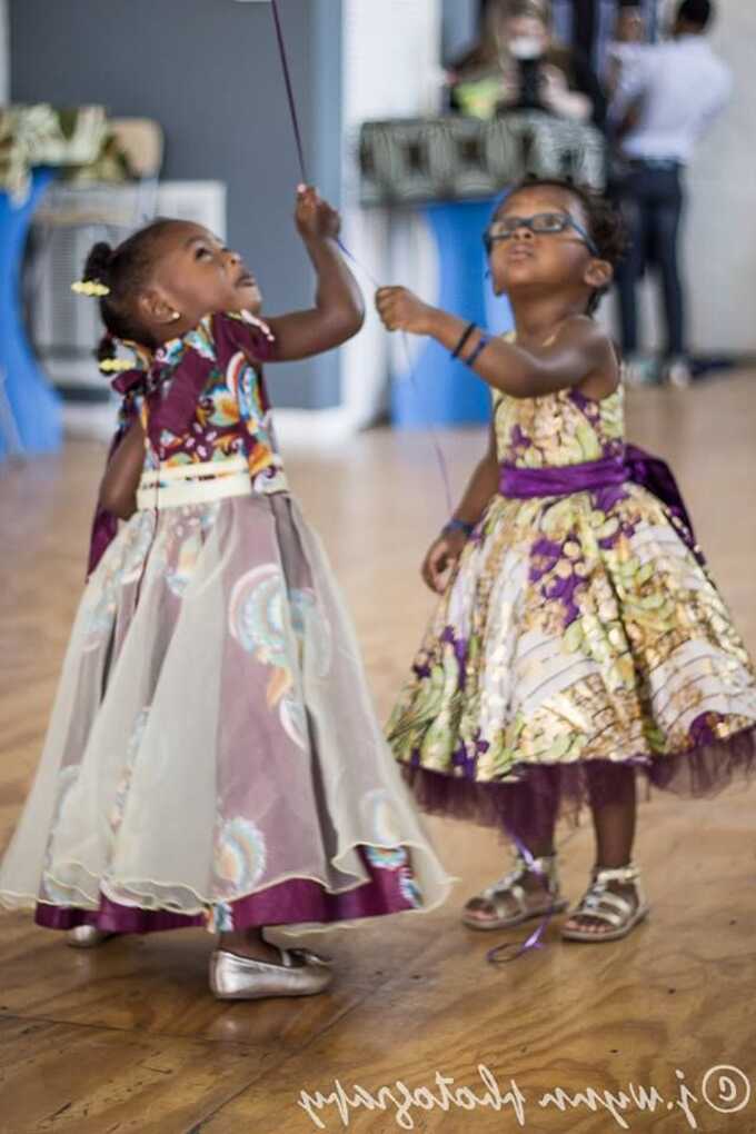 Flower Girls Dresses.. | African fashion, Traditional baby clothes ...