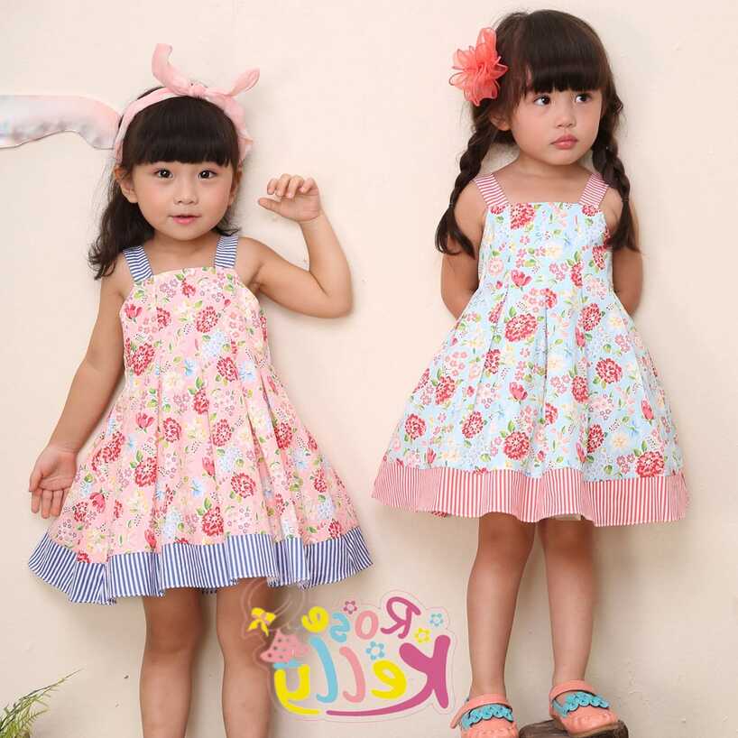 Flower Pattern Cotton Baby Frock Dress in Baby Clothes - China ...