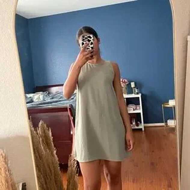 Forever 21 | Dresses | Casual Olive Green Summer Dress | Poshmark