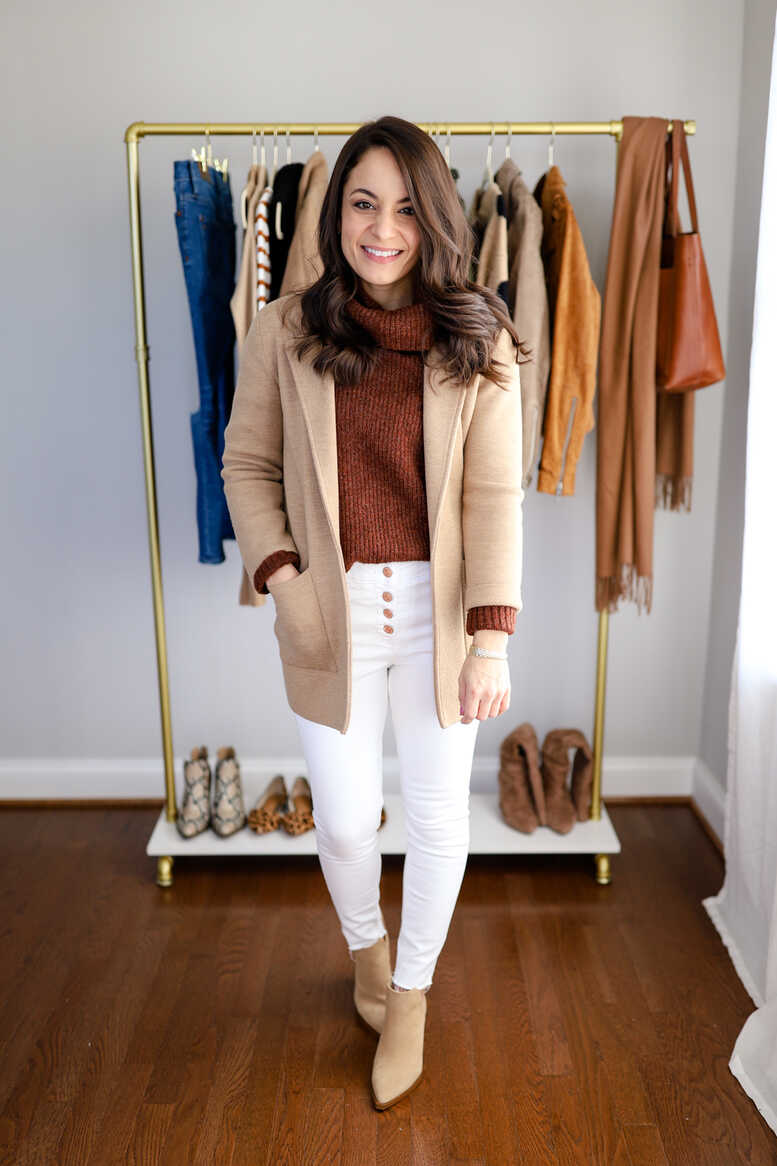 Four Casual Winter Outfits - Petite Style | Pumps &amp; Push Ups