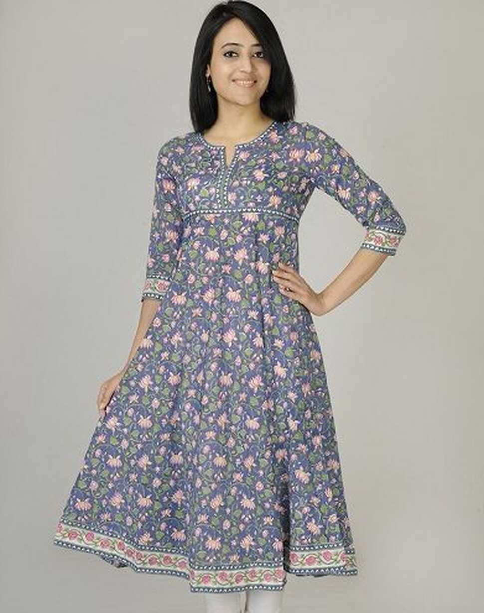 Frock Style Kurtis for Women - Try This 15 Beautiful Collection