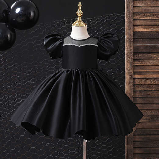 Gaby Chic Toddler Princess Black Occasion Dress – Gabriellesboutique