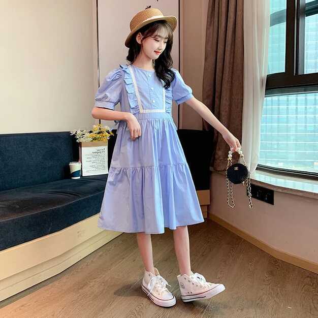 Girl Casual Dress 2022 New Fashion Princess Dresses Girls Sweet ...