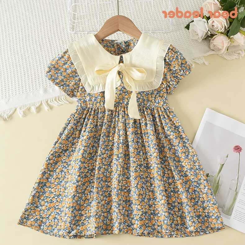 Girl Dress Girls Casual Dresses | Summer Dress Floral Children ...