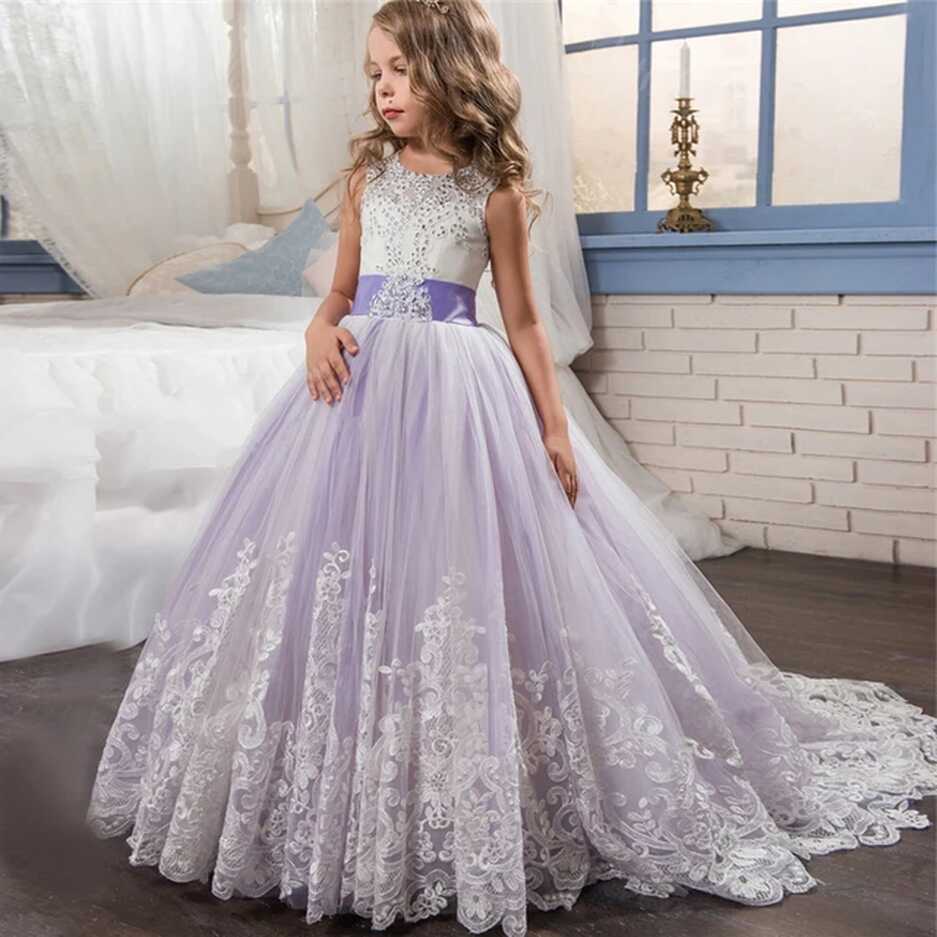 Girl Elegant Princess Dress Teenage Girls 8 12 14 Years Girls ...