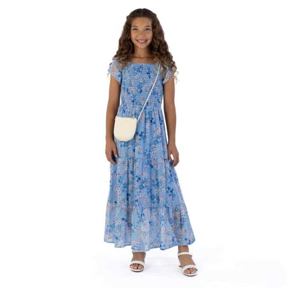 Girls 7-16 Speechless Floral Dress with Purse