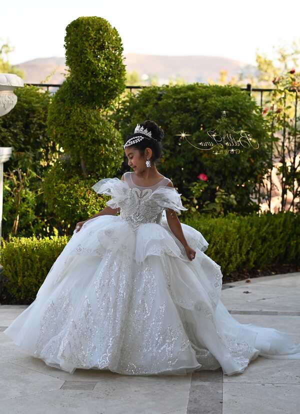 Girls Birthday Dress Girls Luxury Couture Gown First Communion ...