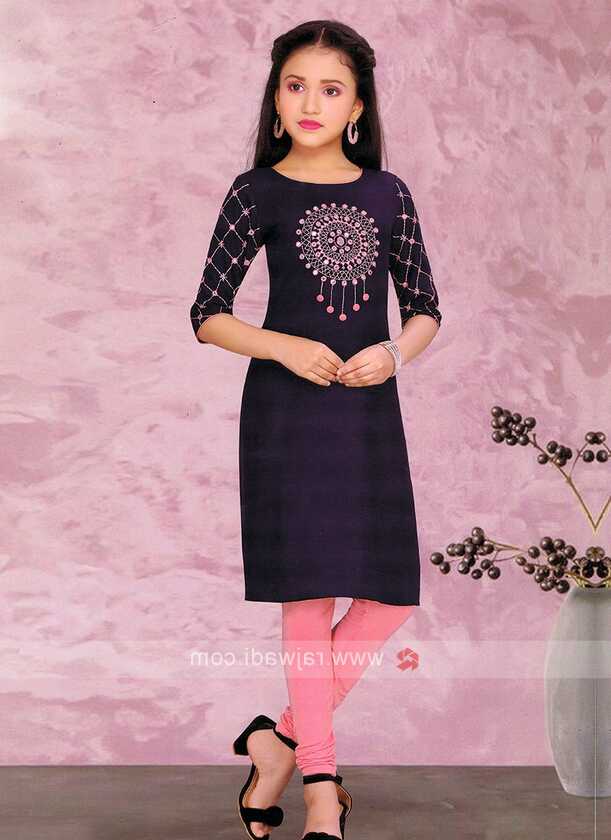 Girls Cotton Kurti set