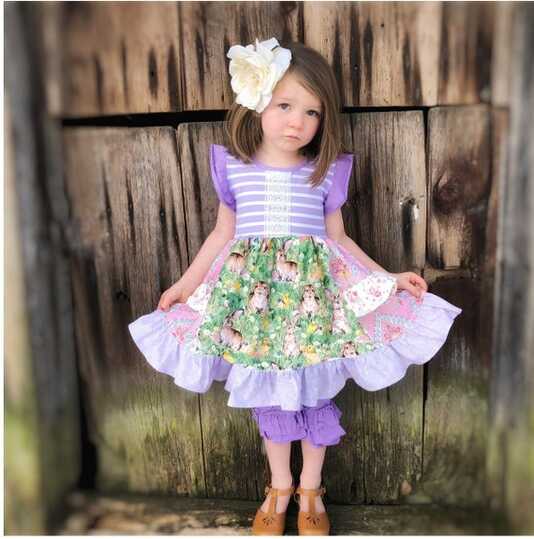 Girls Dresses, Easter Dress, Girls Flutter Dress,easter Dresses ...