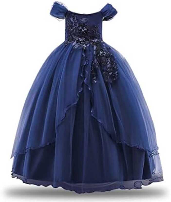 Girls Dresses For Girls Long Wedding Dresses Toddler Princess ...