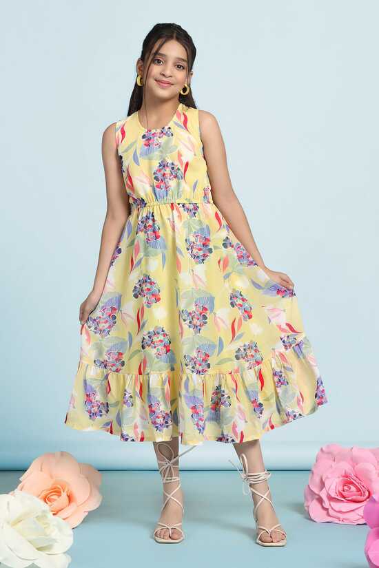 Girls Midi Dress &amp; Calf Dresses - Buy Baby Midi Dress Online India