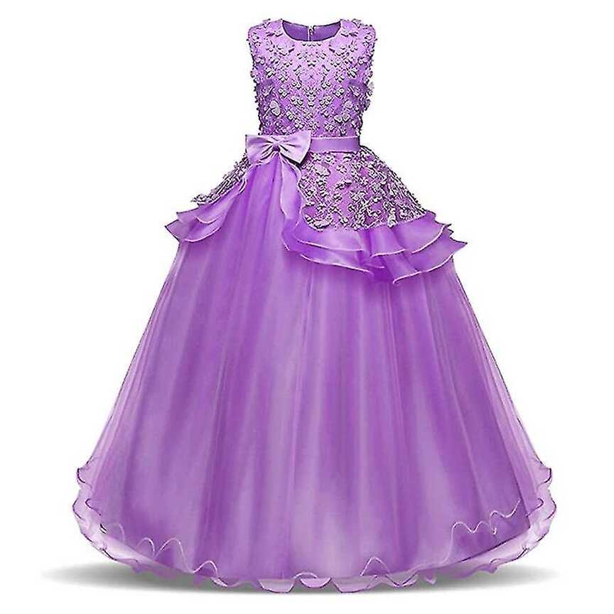 Girls Pageant Princess Dresses Party Prom Gown, Purple | Fruugo TR