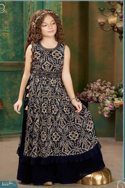 Girls Party Wear - Girls Party Wear - Salwar Suit :: RAJESH KIDS