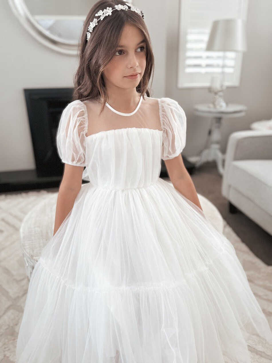 Girls White Dresses | Girls White Lace Dresses Online Australia ...