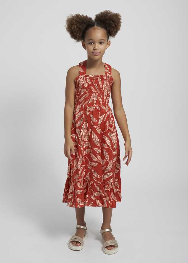 Girls printed midi dress | Mayoral ®