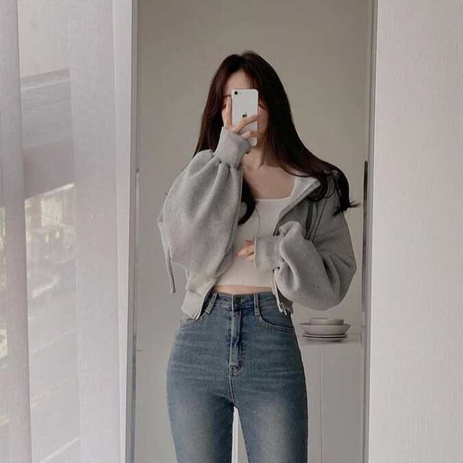 Girly casual clothing inspiration stylish spring 2021 gentle korea ...