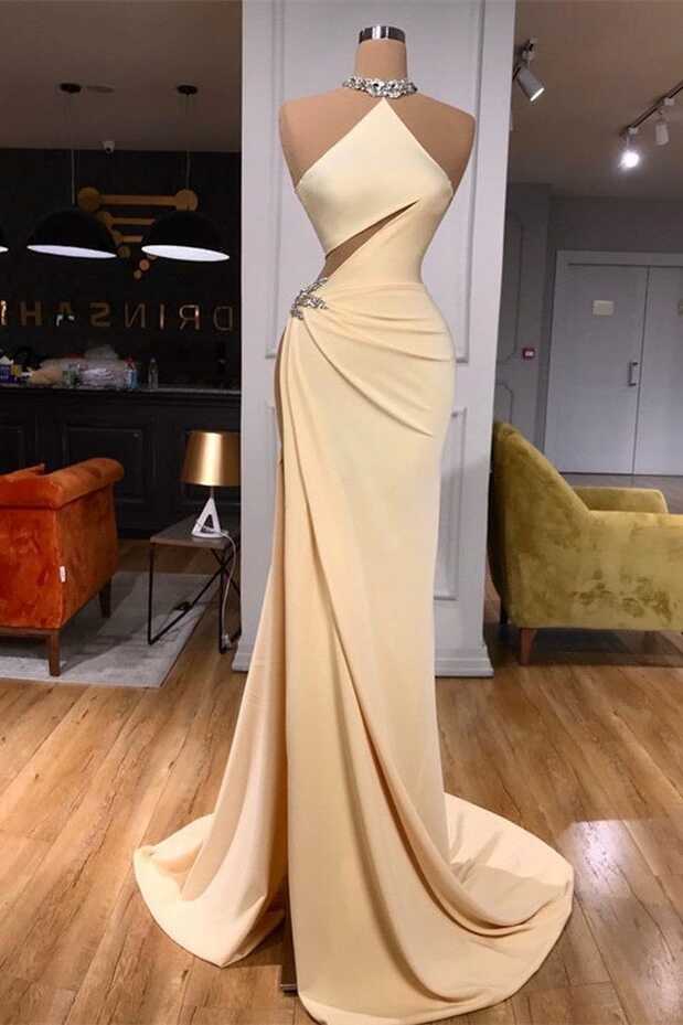 Glamorous Sleeveless Long Prom Dress On Sale – Ballbella