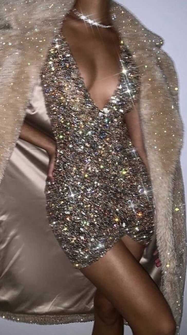 Glitter dress