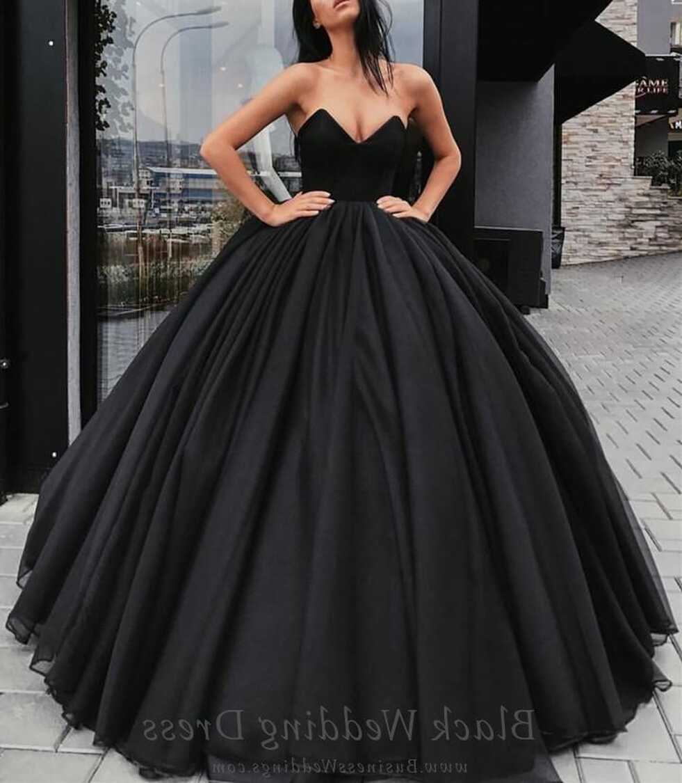 Go for Black Wedding Dress