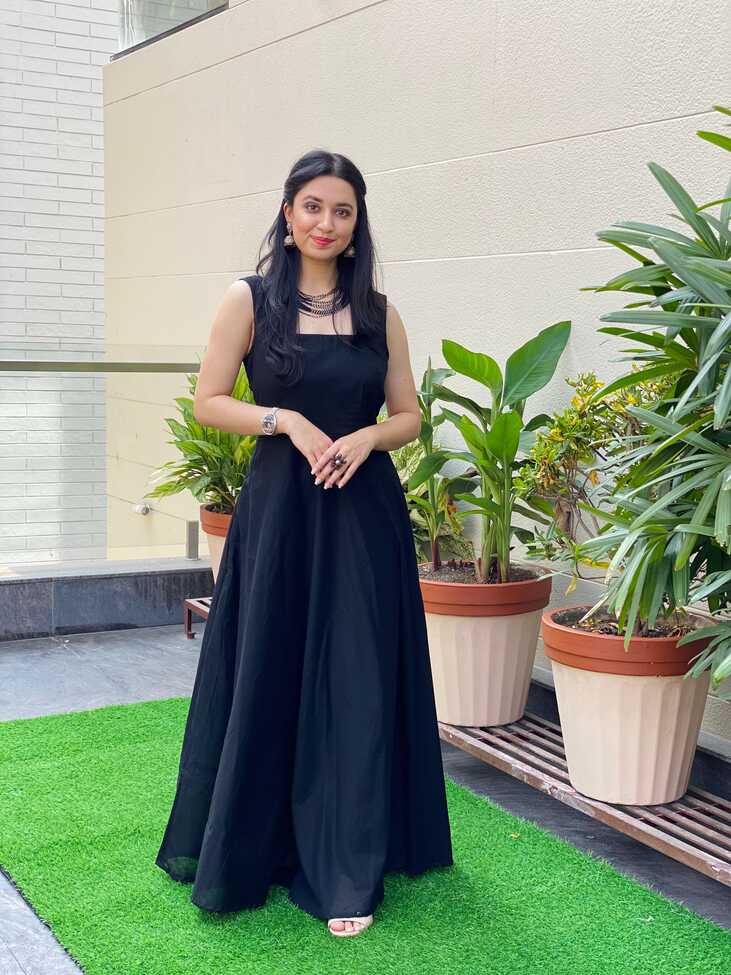 Gorgeous Black Gown – Ekana Label