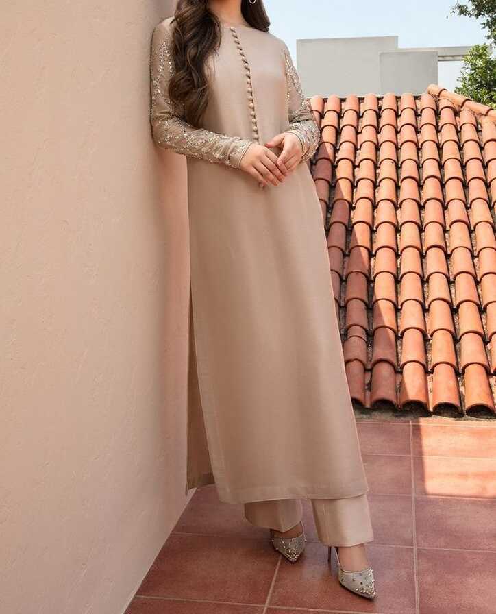 Gorgeous Silk Dresses Ideas for Eid 2023| Silk Dress Design| Plain ...