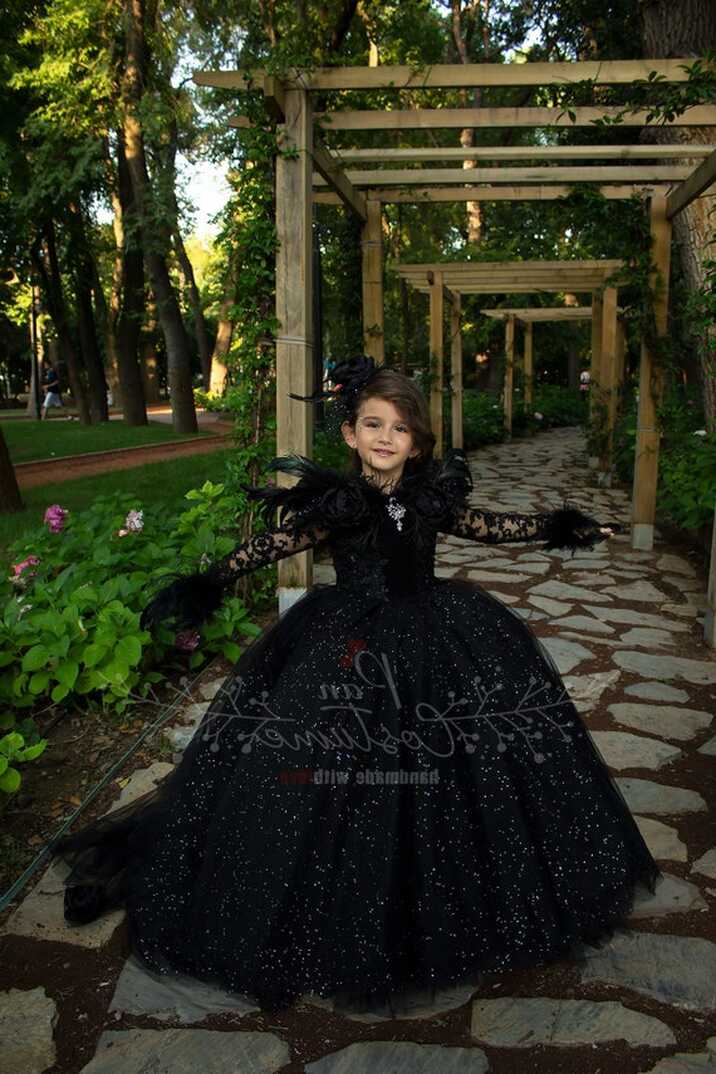 Gothic Girl Dress, Gothic Halloween Costume, Black Princess Dress ...