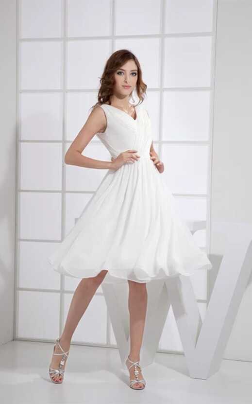 Graduation Dresses White - June Bridals