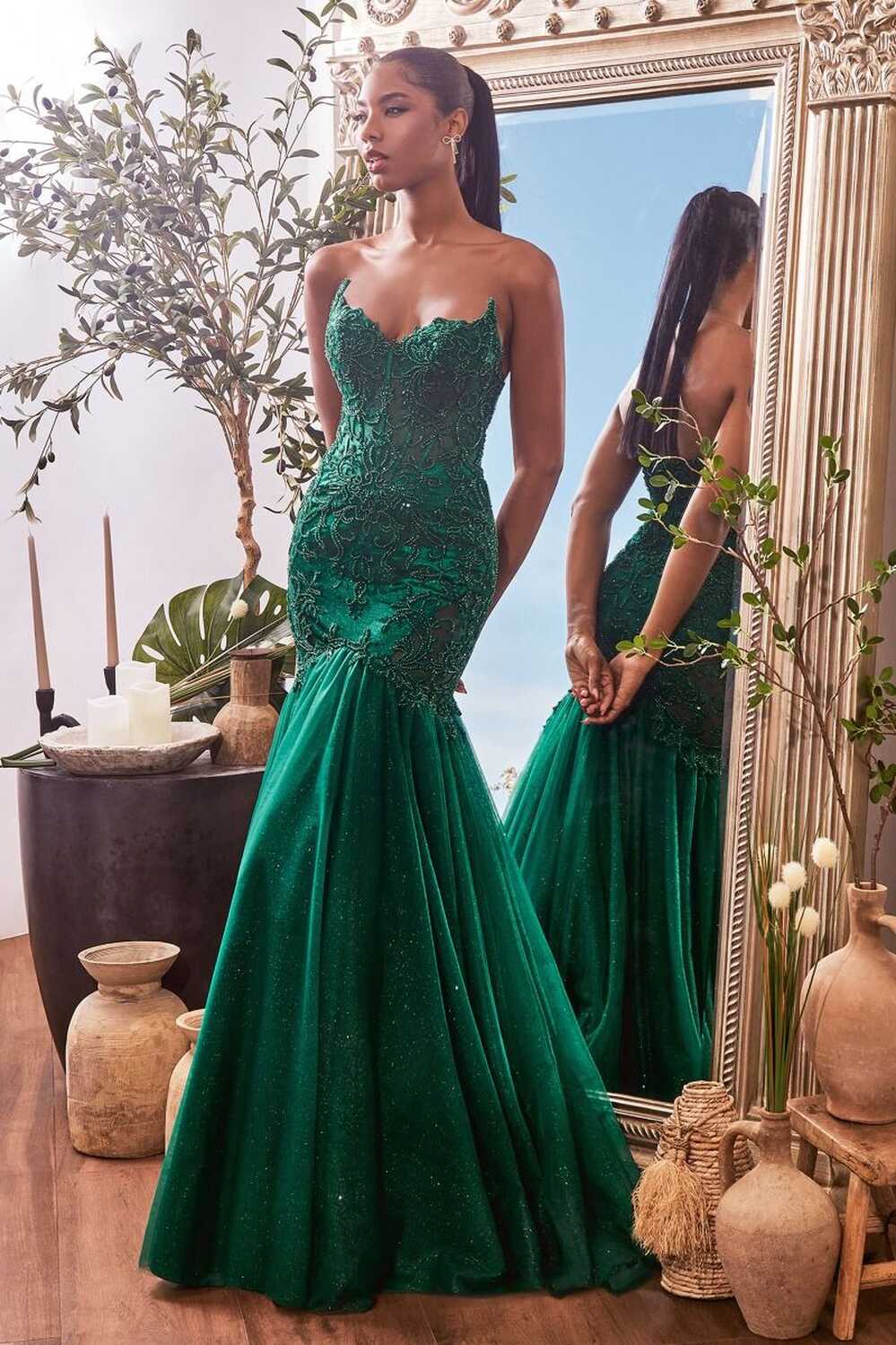 Green Prom Dresses – Tagged &quot;Corset&quot;– PromDiva