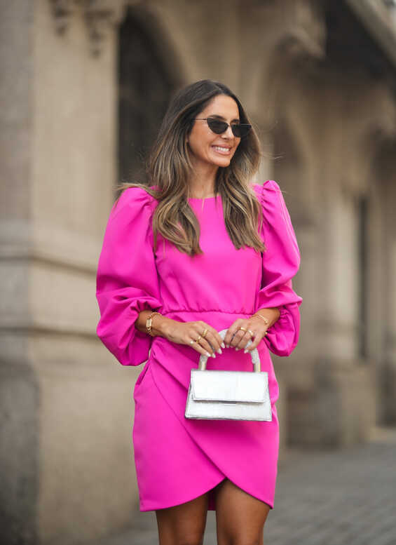 HOT PINK DRESS