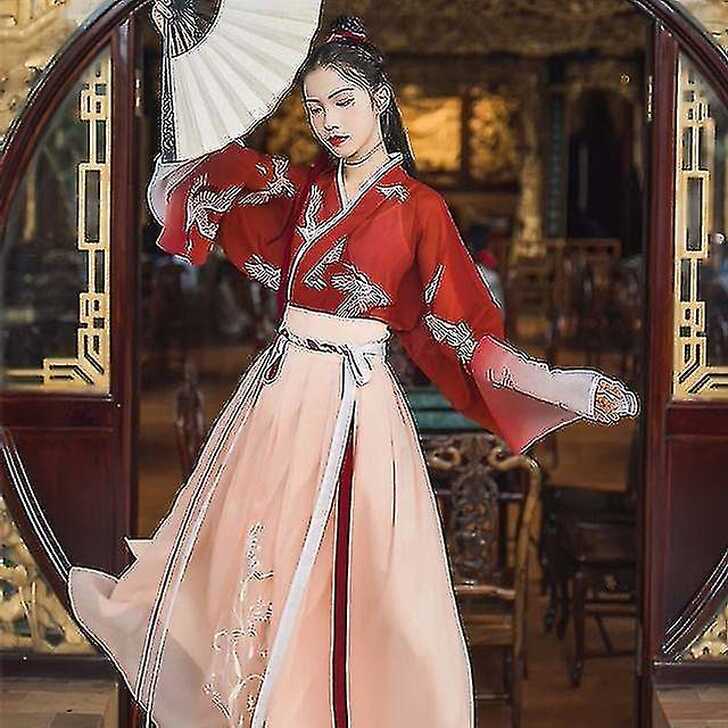 Hanfu Han Element Ancient Chinese Style Ming Dynasty Improvement ...