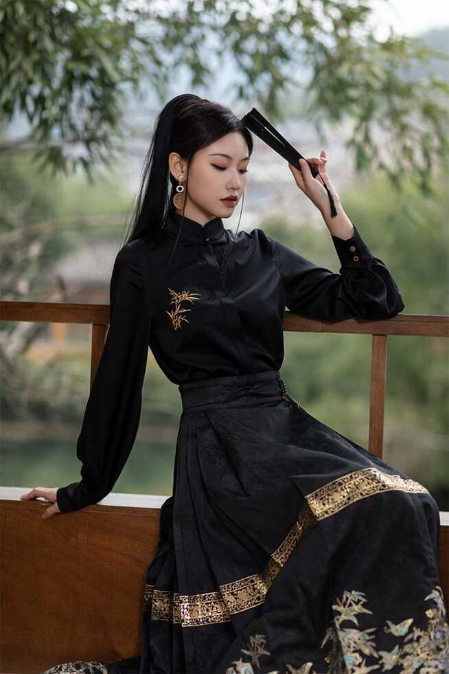 Hanfu Mamian Skirt Chinese Hanfu Set Traditional Chinese Clothing ...