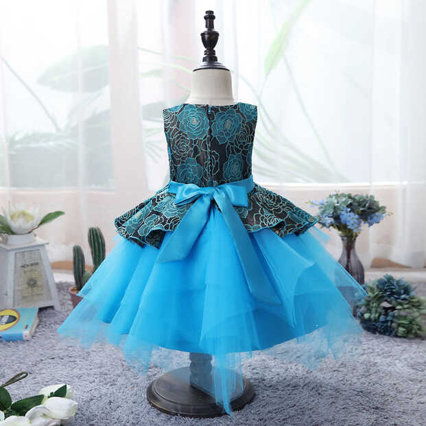 Herrnalise Toddler Kids Baby Girls Floral Lace Ball Gown Princess ...