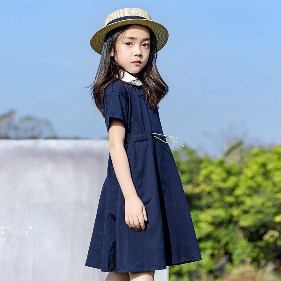 High Quality Baby Girl Dresses Frock Design Linen Fabric Wholesale ...